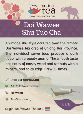 Thailand Doi Wawee Shu Tuo Cha Dark Tea